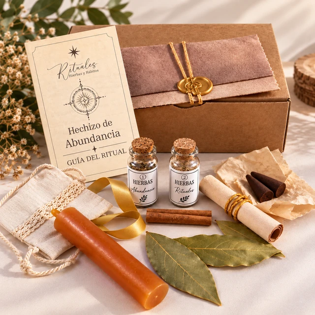 Hechizo de Abundancia - Kit completo con sigilo