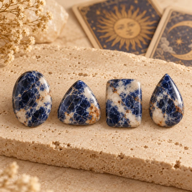 Piedra sodalita para leer el tarot