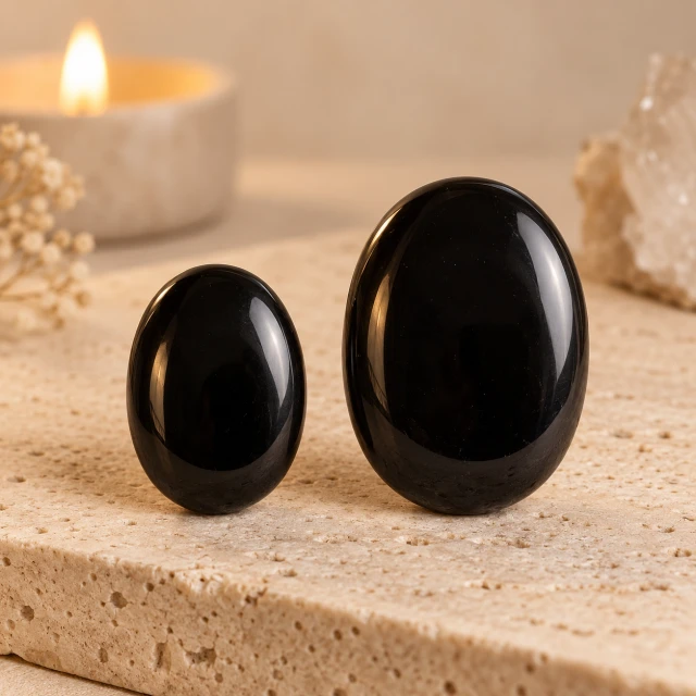 Piedra obsidiana dorada para el trabajo de sombra