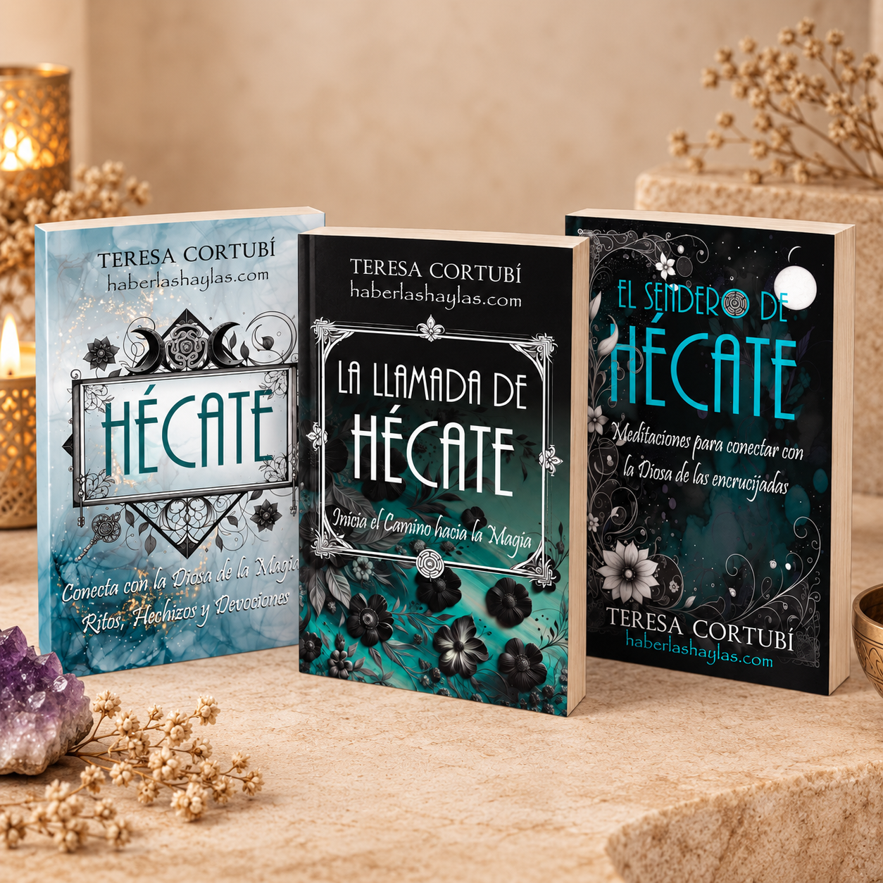Libros sobre Hécate de Teresa Cortubí